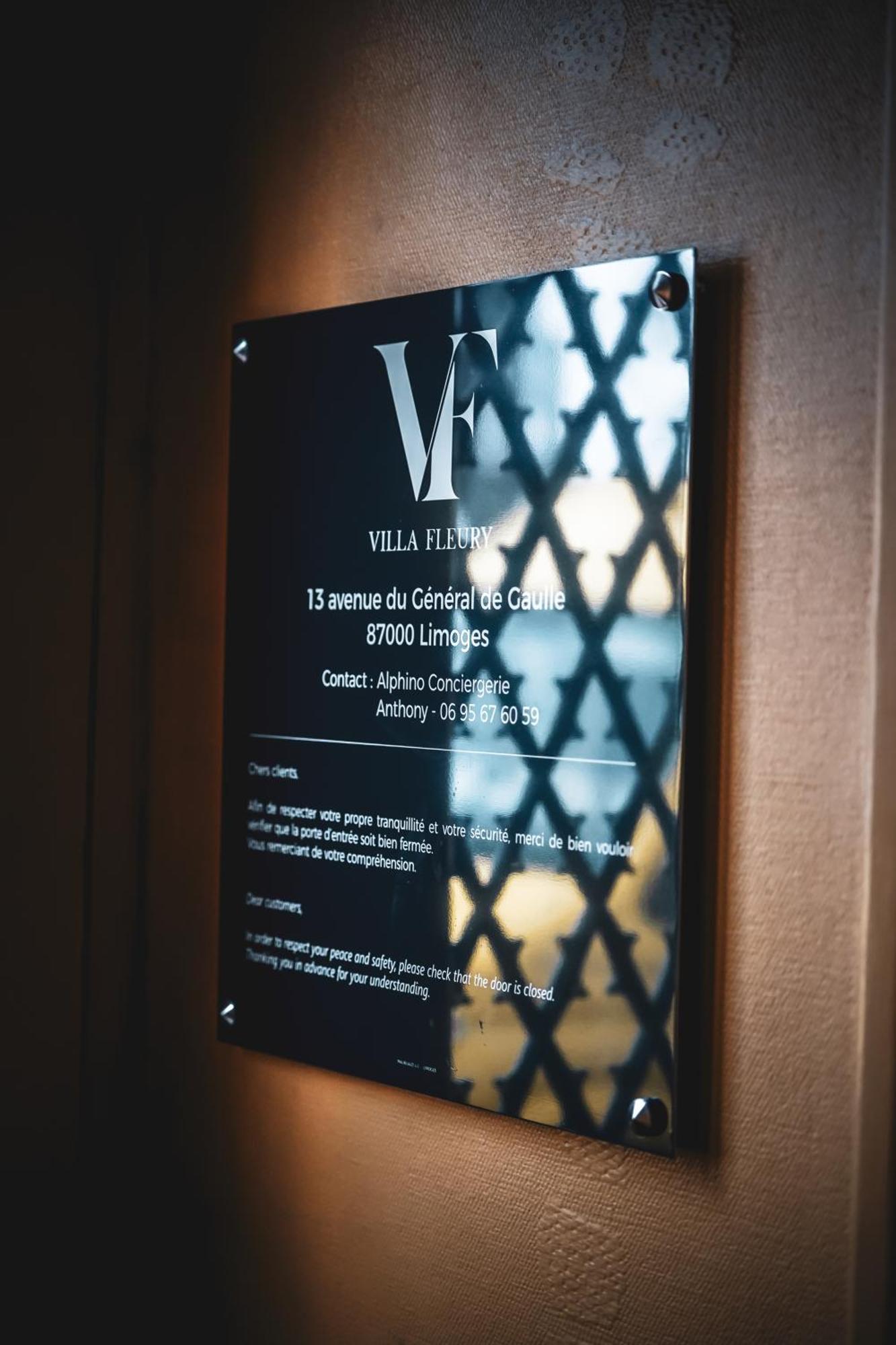 לימוז' Villa Fleury - Appart'Hotel De Standing מראה חיצוני תמונה